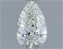Diamante Natural 0.90 quilates, De pera , Color J, claridad VVS1 y certificado IGI