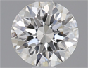 Diamante Natural 0.51 quilates, Redondo , Color F, claridad VS2 y certificado GIA