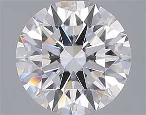 Picture of Lab Grown Diamond 2.47 Carats, Round with Ideal Cut, F Color, VVS2 Clarity and Certified by IGI