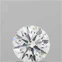 Lab Grown Diamond 1.06 Carats, Round with Ideal Cut, E Color, VVS1 Clarity and Certified by IGI