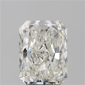 Picture of Natural Diamond 3.02 Carats, Radiant with  Cut, I Color, VVS2 Clarity and Certified by GIA