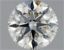 Natural Diamond 0.86 Carats, Round with Excellent Cut, I Color, VS2 Clarity and Certified by GIA