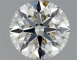 Picture of Natural Diamond 0.86 Carats, Round with Excellent Cut, I Color, VS2 Clarity and Certified by GIA