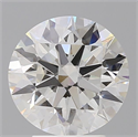 Lab Grown Diamond 3.52 Carats, Round with Ideal Cut, F Color, VS2 Clarity and Certified by IGI