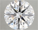 Lab Grown Diamond 5.08 Carats, Round with Ideal Cut, E Color, VVS1 Clarity and Certified by IGI
