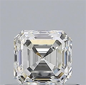 Foto Diamante Natural 0.50 quilates, Asscher , Color H, claridad VVS1 y certificado GIA de