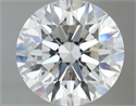Diamante Natural 2.19 quilates, Redondo , Color F, claridad VVS2 y certificado GIA