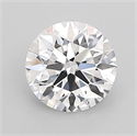 Del inventario de diamantes de laboratorio, 1.03 quilates, Redondo , Color D, claridad VVS2 y certificado IGI