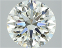 Diamante Natural 1.51 quilates, Redondo , Color M, claridad VVS2 y certificado GIA