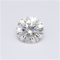Del inventario de diamantes de laboratorio, 1.70 quilates, Redondo , Color I, claridad SI1 y certificado IGI