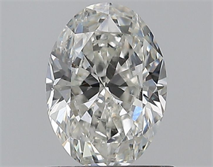Picture of Natural Diamond 0.90 Carats, Oval with  Cut, H Color, SI2 Clarity and Certified by GIA