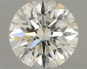 Picture of Natural Diamond 0.71 Carats, Round with Excellent Cut, J Color, SI1 Clarity and Certified by GIA