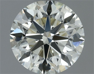 Picture of Natural Diamond 0.80 Carats, Round with Very Good Cut, K Color, VS1 Clarity and Certified by IGI