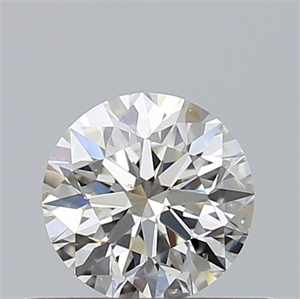Picture of Natural Diamond 0.46 Carats, Round with Excellent Cut, I Color, SI1 Clarity and Certified by GIA