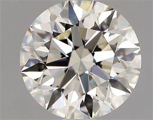 Picture of Natural Diamond 1.17 Carats, Round with Excellent Cut, L Color, VVS2 Clarity and Certified by GIA