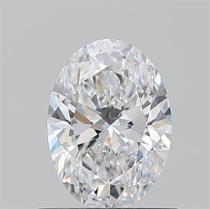 Foto Diamante Natural 0.72 quilates, Ovalado , Color D, claridad VVS2 y certificado GIA de