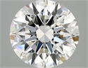 Lab Grown Diamond 2.57 Carats, Round with Ideal Cut, F Color, VVS2 Clarity and Certified by IGI
