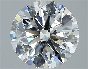 Foto Diamante Natural 3.00 quilates, Redondo , Color E, claridad SI2 y certificado GIA de