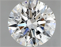 Diamante Natural 1.60 quilates, Redondo , Color E, claridad VVS1 y certificado GIA