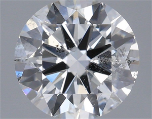 Foto Diamante Natural 1.01 quilates, Redondo , Color G, claridad I1 y certificado GIA de