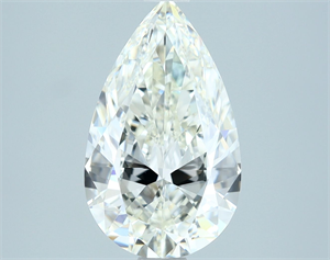 Picture of Natural Diamond 2.01 Carats, Pear with  Cut, H Color, VVS1 Clarity and Certified by IGI