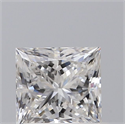 Natural Diamond 0.81 Carats, Princess with  Cut, E Color, VS1 Clarity and Certified by GIA