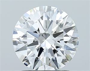 Foto Diamante Natural 1.50 quilates, Redondo , Color G, claridad VVS1 y certificado GIA de