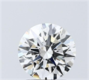 Lab Grown Diamond 1.51 Carats, Round with Ideal Cut, G Color, VS1 Clarity and Certified by IGI