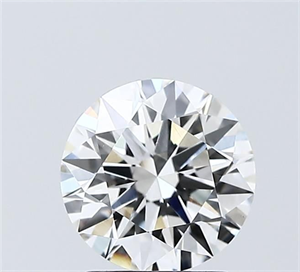 Picture of Lab Grown Diamond 1.51 Carats, Round with Ideal Cut, G Color, VS1 Clarity and Certified by IGI