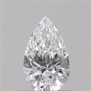 Foto Diamante Natural 0.50 quilates, De pera , Color D, claridad VS2 y certificado GIA de
