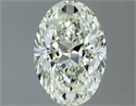 Natural Diamond 1.20 Carats, Oval with  Cut, J Color, VS2 Clarity and Certified by IGI