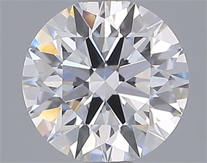 Picture of Lab Grown Diamond 1.00 Carats, Round with Ideal Cut, D Color, VVS2 Clarity and Certified by IGI