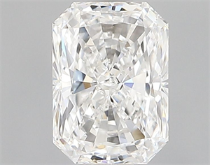 Picture of Natural Diamond 0.71 Carats, Radiant with  Cut, E Color, VVS2 Clarity and Certified by GIA