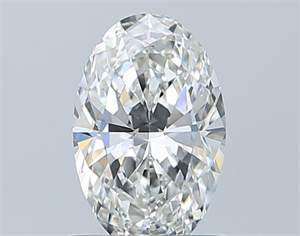 Foto Diamante Natural 0.70 quilates, Ovalado , Color G, claridad VVS2 y certificado GIA de