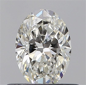 Picture of Natural Diamond 0.50 Carats, Oval with  Cut, G Color, VVS1 Clarity and Certified by GIA