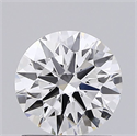 Lab Grown Diamond 1.14 Carats, Round with Ideal Cut, F Color, VVS2 Clarity and Certified by IGI