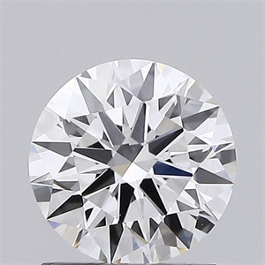 Picture of Lab Grown Diamond 1.14 Carats, Round with Ideal Cut, F Color, VVS2 Clarity and Certified by IGI