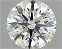 Del inventario de diamantes de laboratorio, 1.10 quilates, Redondo , Color E, claridad VVS2 y certificado IGI