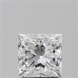 Picture of Natural Diamond 2.01 Carats, Princess with  Cut, D Color, VS2 Clarity and Certified by GIA