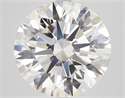 Natural Diamond 5.52 Carats, Round with Excellent Cut, E Color, VS1 Clarity and Certified by GIA