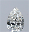 Diamante Natural 0.61 quilates, De pera , Color I, claridad VS1 y certificado GIA