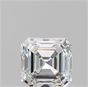 Natural Diamond 0.70 Carats, Asscher with  Cut, E Color, VS1 Clarity and Certified by GIA