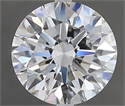 Diamante Natural 2.01 quilates, Redondo , Color G, claridad VVS2 y certificado GIA