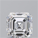 Natural Diamond 1.01 Carats, Asscher with  Cut, E Color, VVS2 Clarity and Certified by GIA