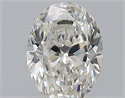 Natural Diamond 0.70 Carats, Oval with  Cut, G Color, VS1 Clarity and Certified by GIA