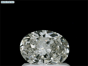 Foto Diamante Natural 0.70 quilates, Ovalado , Color I, claridad VS1 y certificado GIA de