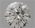 Natural Diamond 0.52 Carats, Round with Excellent Cut, I Color, VVS2 Clarity and Certified by GIA