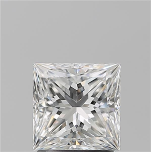 Foto Diamante Natural 1.70 quilates, Princesa , Color G, claridad VS1 y certificado GIA de
