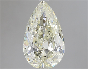 Foto Diamante Natural 1.76 quilates, De pera , Color N, claridad SI2 y certificado GIA de