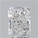 Diamante Natural 3.20 quilates, Radiante , Color D, claridad VVS1 y certificado GIA